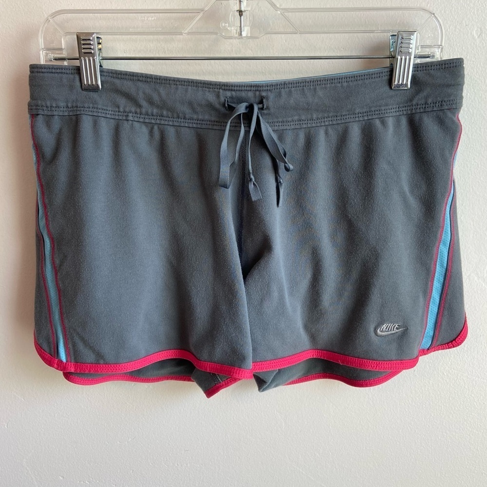 Nike FIT DRY Gray, Pink, & Blue Active Shorts